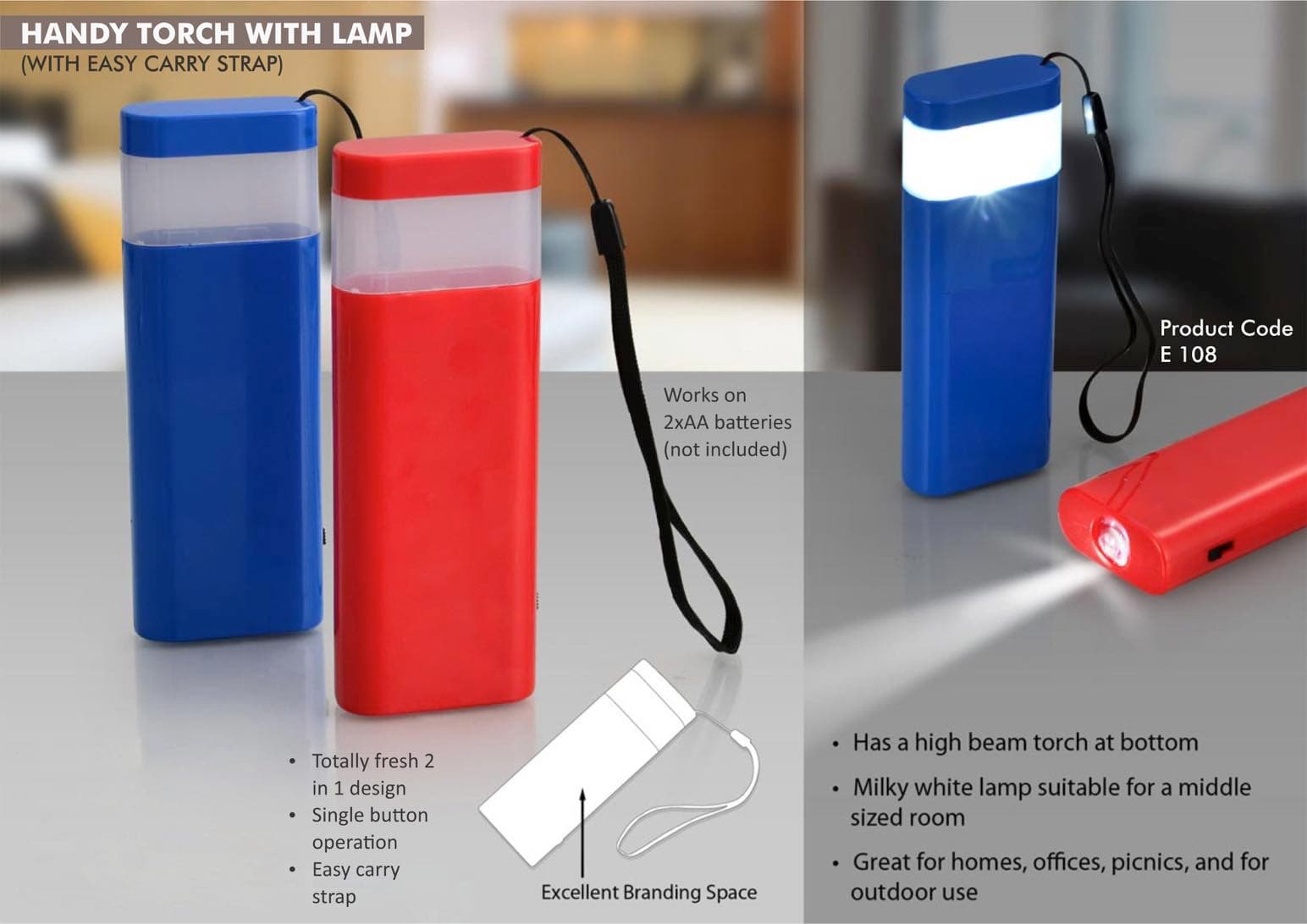 Big Torch with lamp