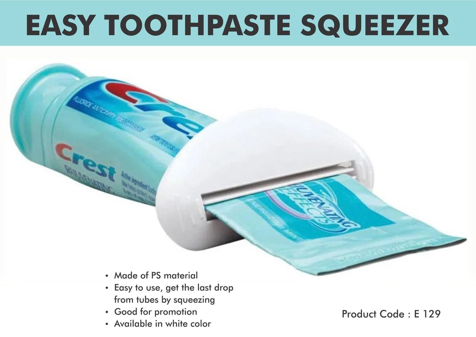 Easy Toothpaste squeezer