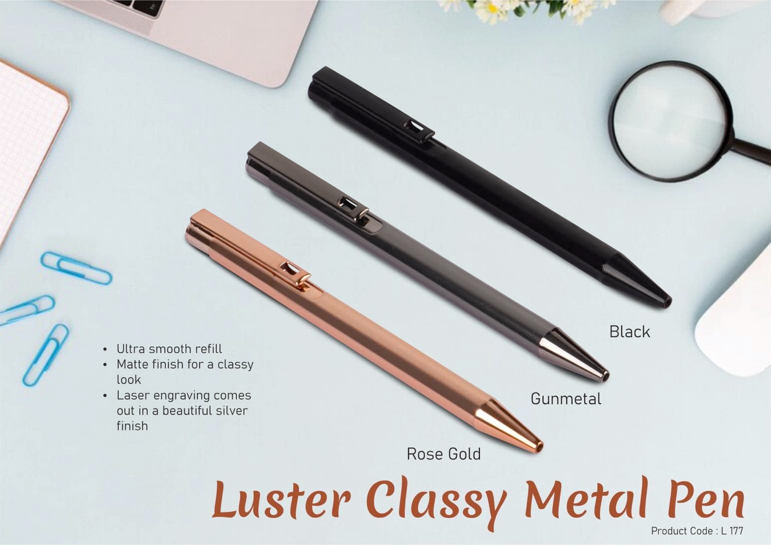 Luster Classy Metal Pen