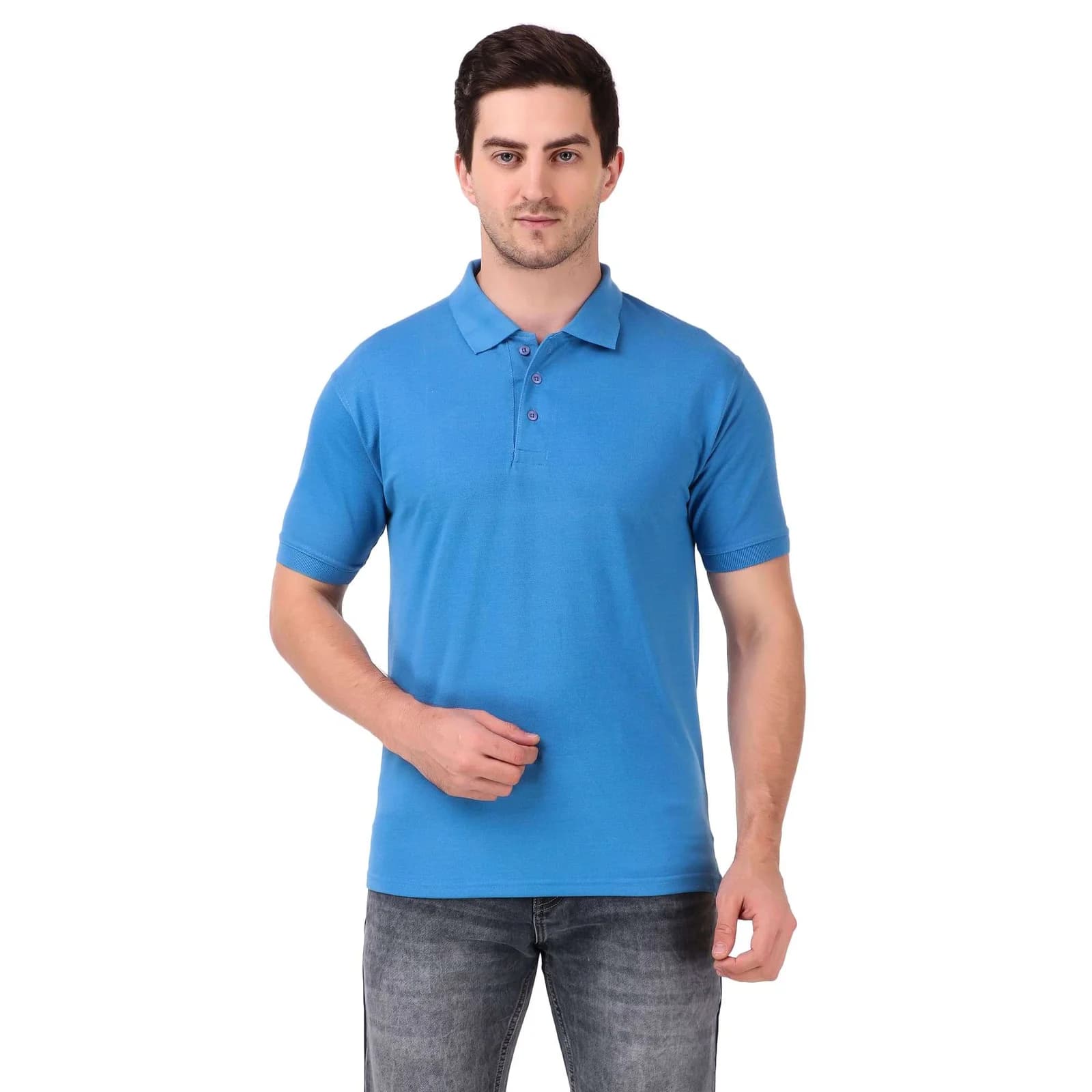 Personalized Polo T-Shirt 100% Cotton Classic Unisex