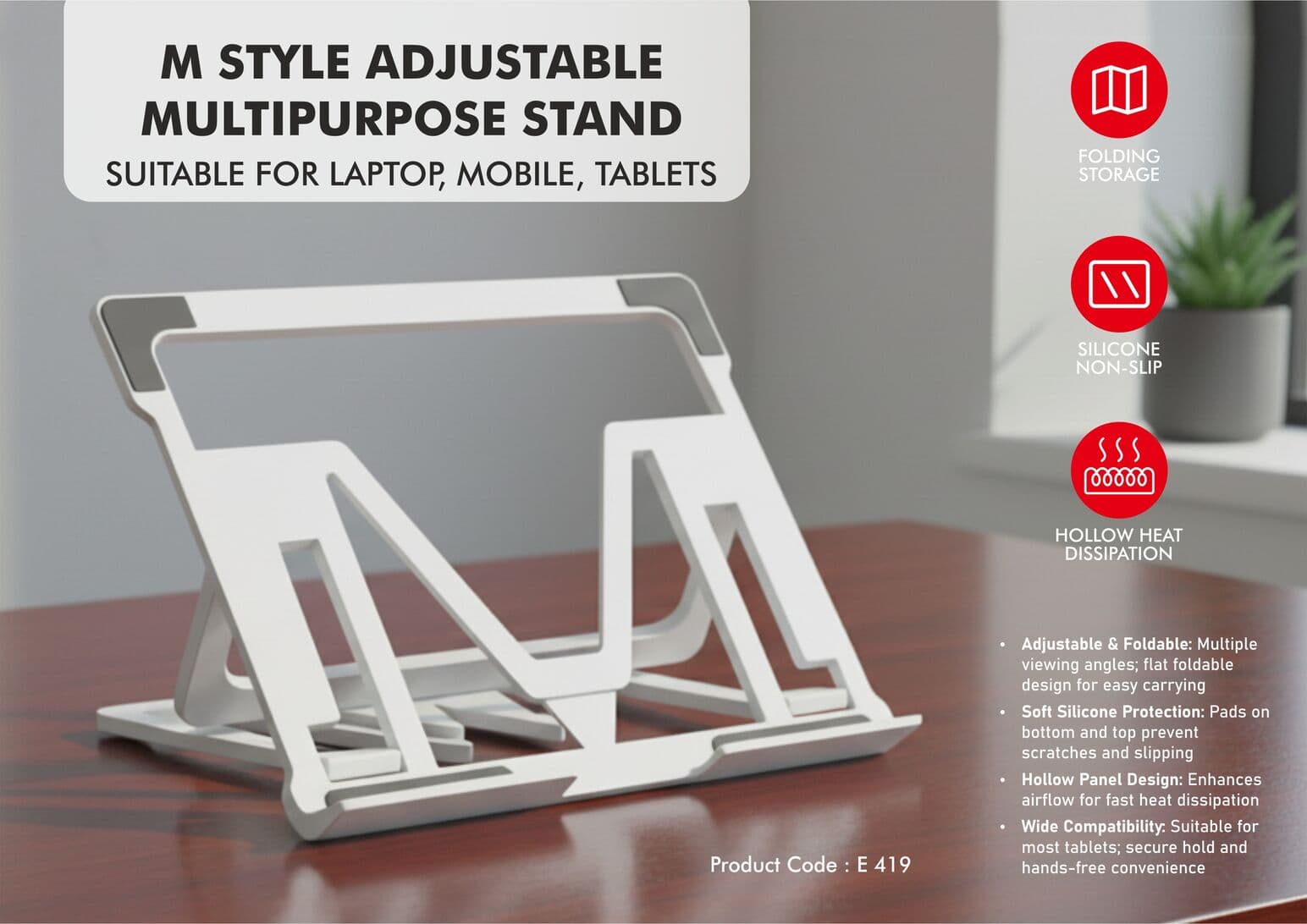 M Style Multipurpose stand