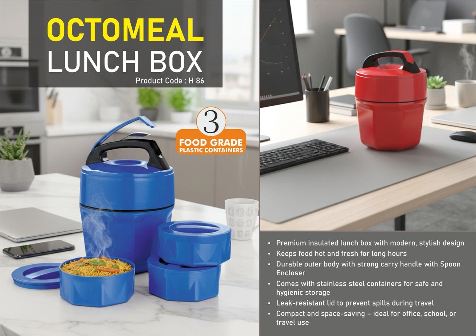 Octomeal Lunch box