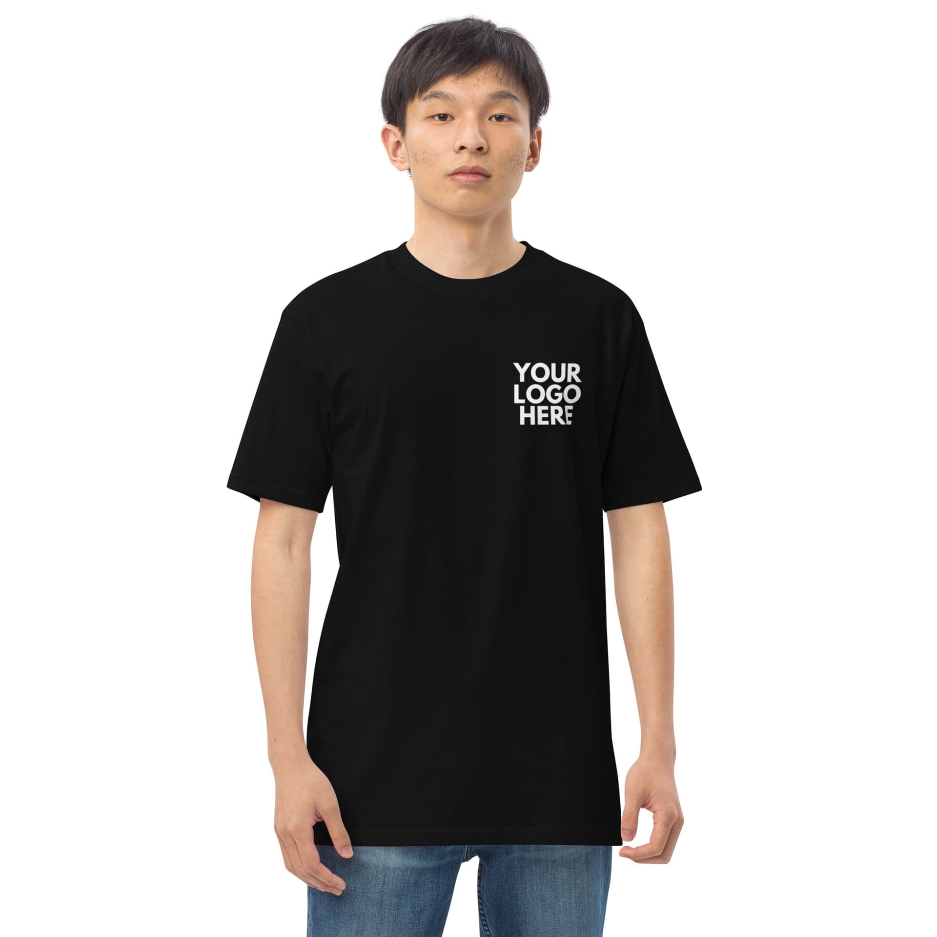 Personalized Round Neck T-Shirt 100% Cotton Classic Unisex