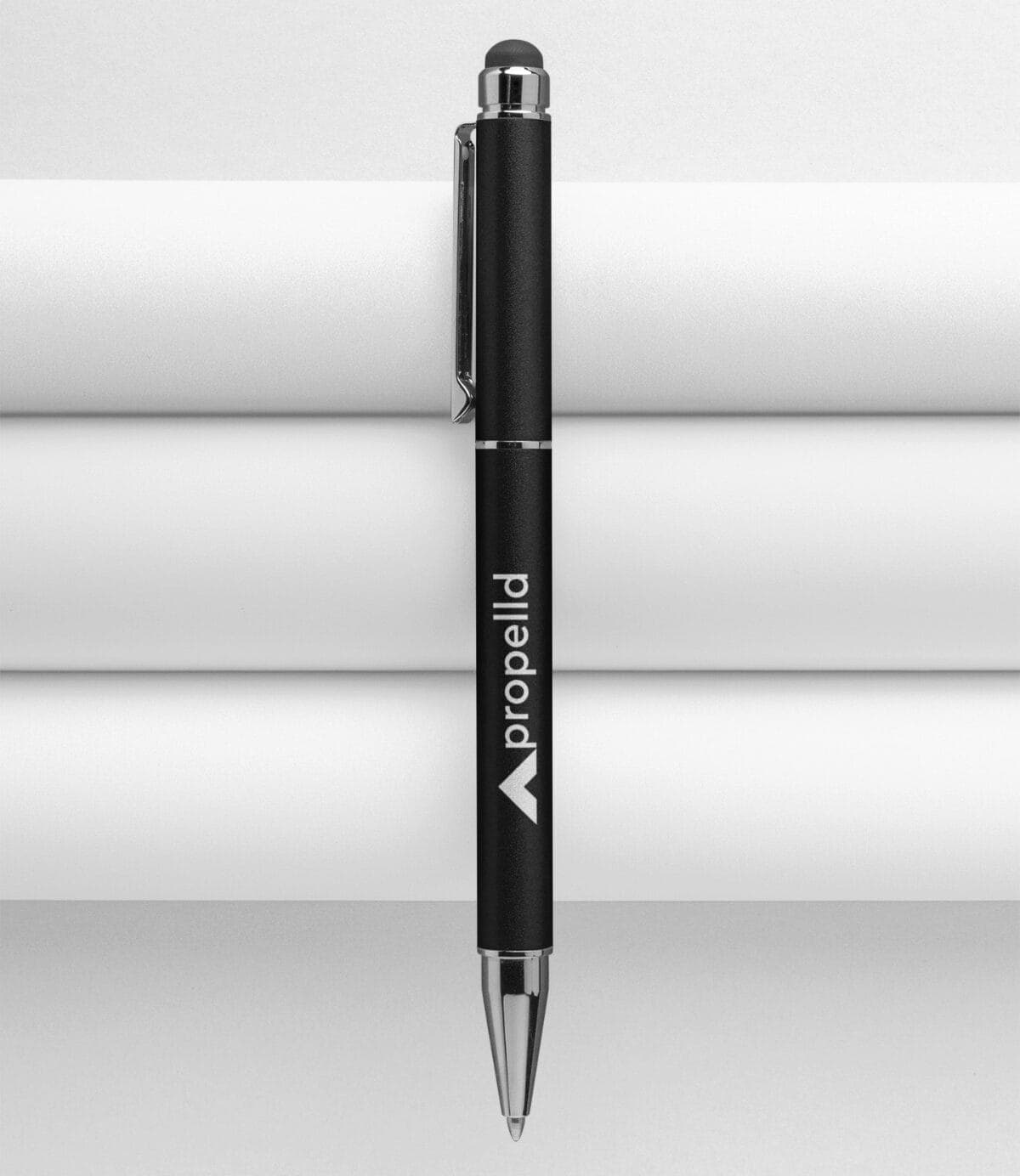 Customized Logo Slim Stylus Ballpoint Pen